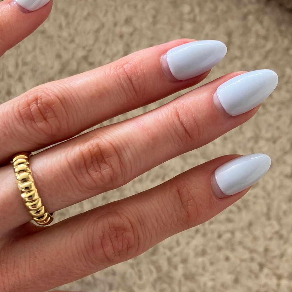 💍 New waterproof PVD plating over brass ring size 7